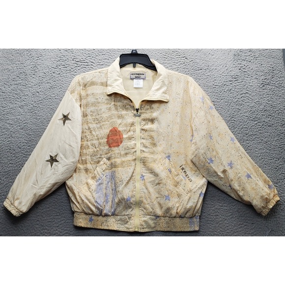 Jackets & Blazers - Vintage IXSPA Golf Jacket Women S Multi Performance Star Paint Splatter Full Zip